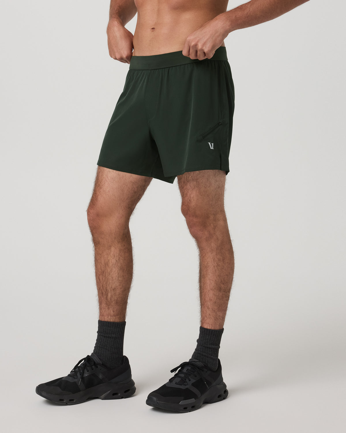 Qualify Short Lined 5" Men's Deep Forest Training Shorts