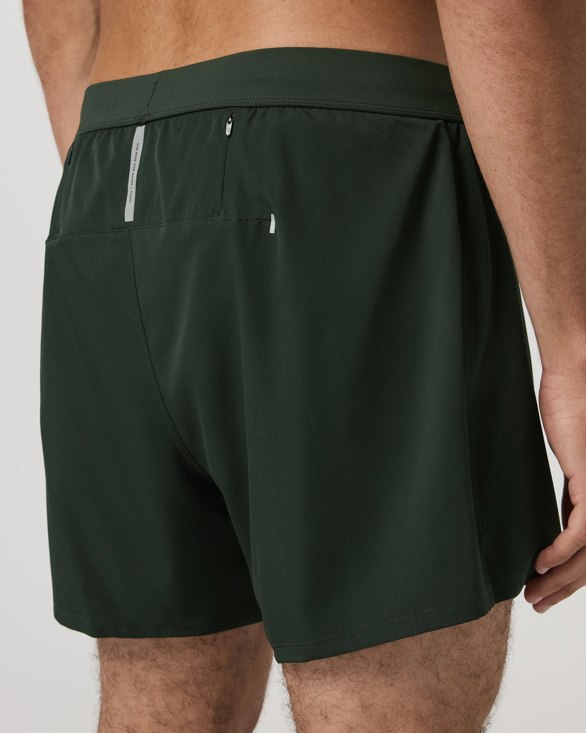 Qualify Short Lined 5" Men's Deep Forest Training Shorts - Image 2