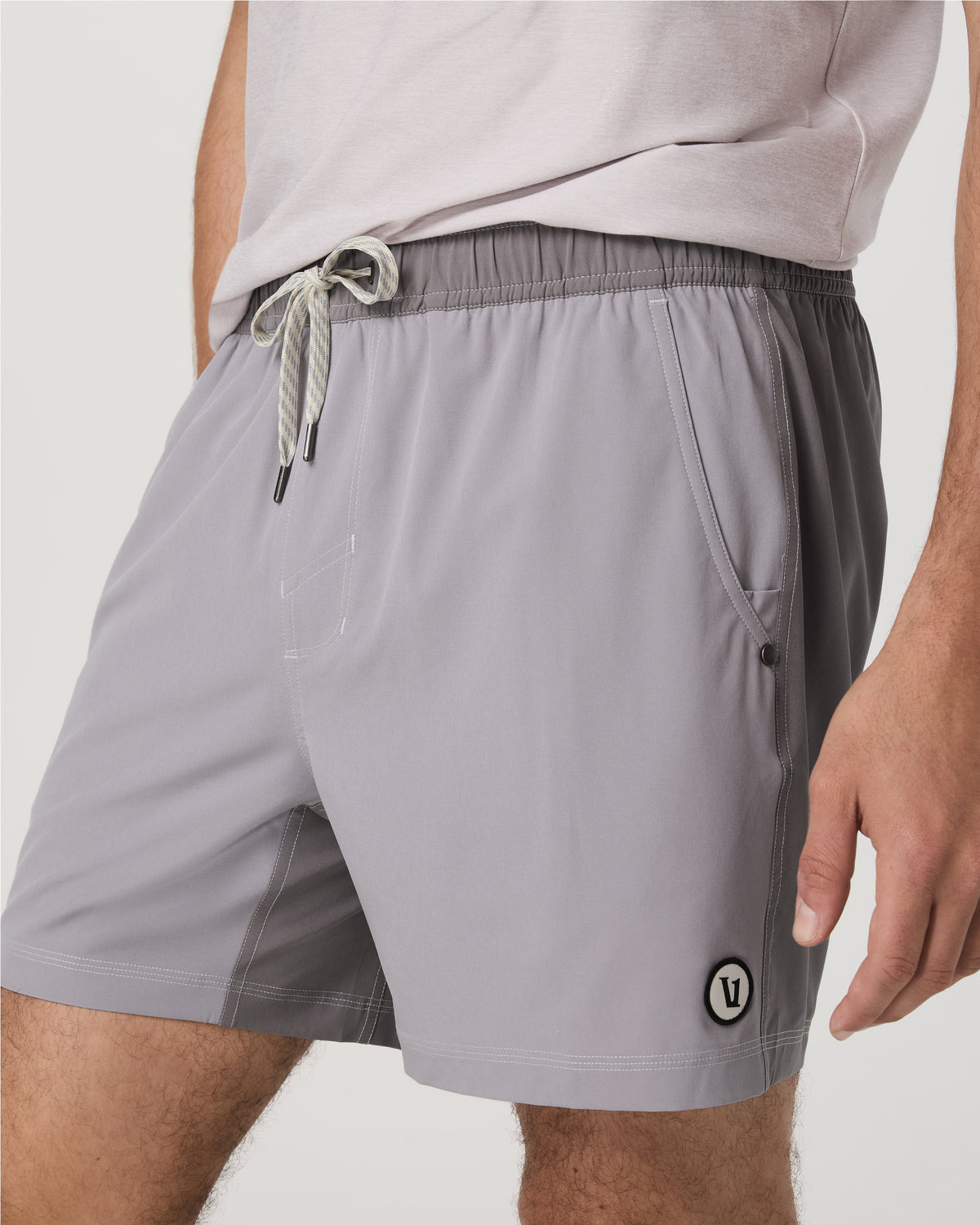 Kore Short Lined 5" Men's Cinder Color Block Fit Shorts - Image 2