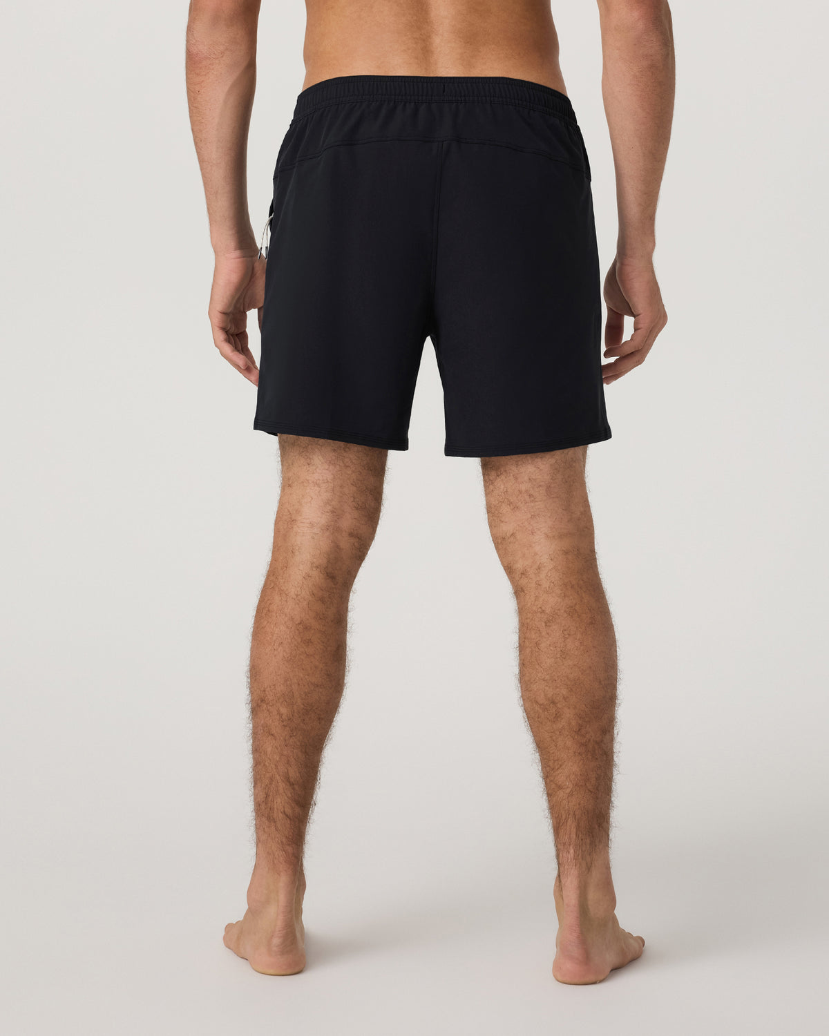 Maverick Volley Short Lined Men's Black Swim Shorts - Image 3