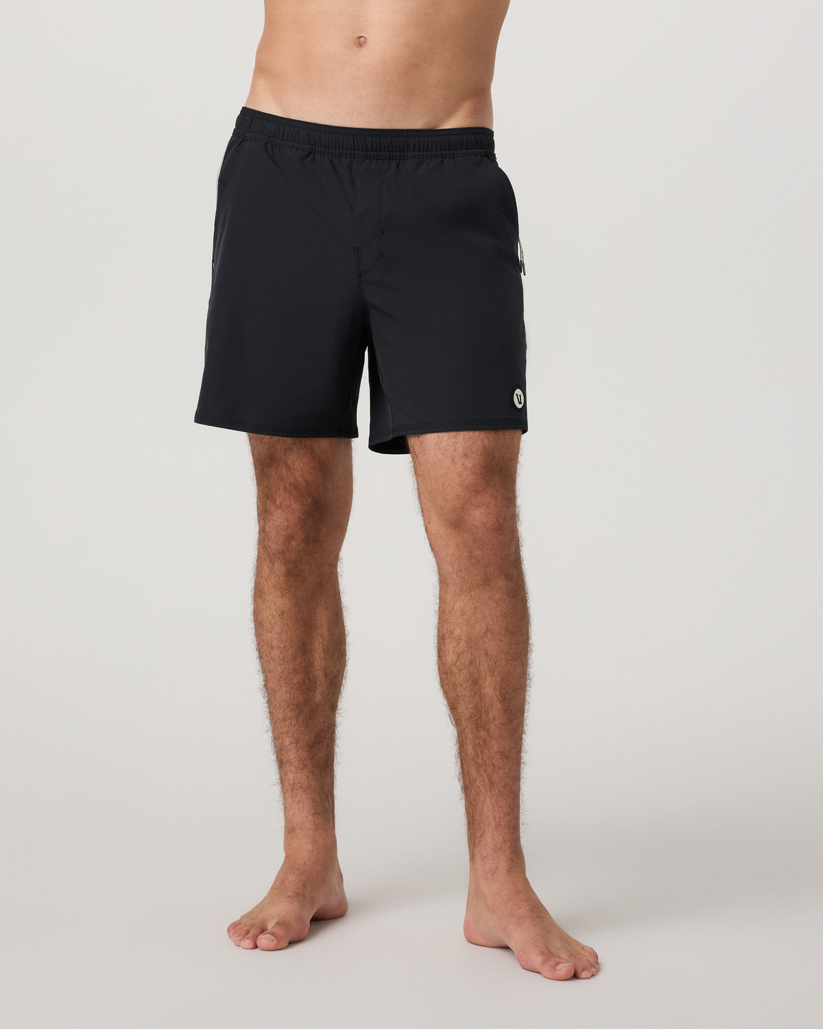 Maverick Volley Short Lined Men's Black Swim Shorts - Image 5