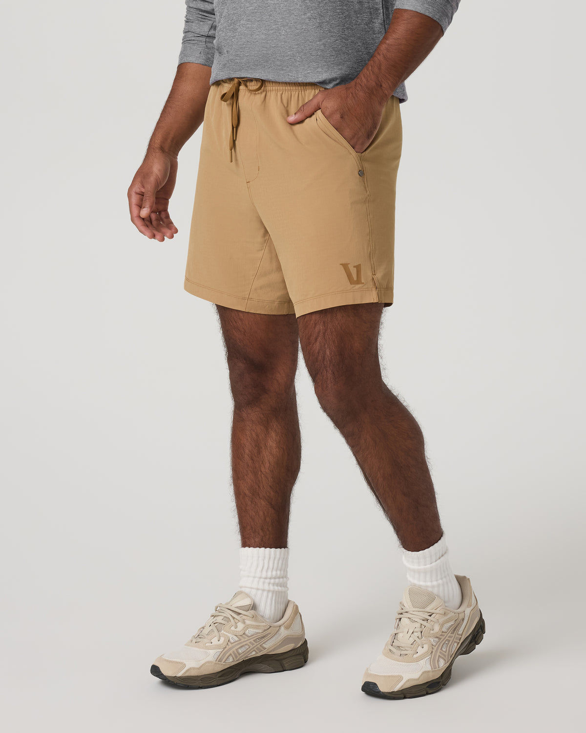 HardKore Short Lined 7" Men's Burlap Performance Shorts