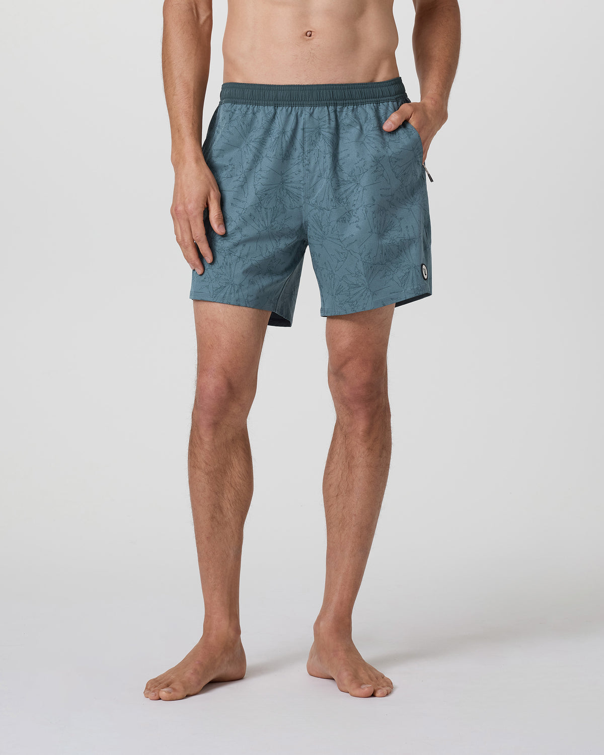 Maverick Volley Short Light Deep Sea Water Lily - Image 2
