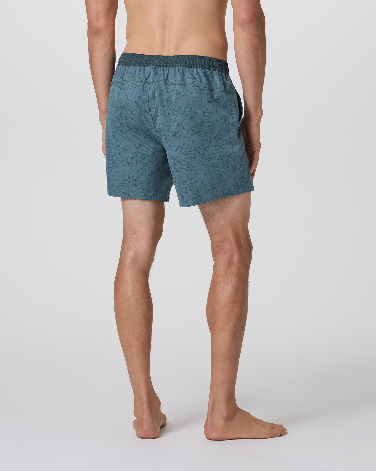 Maverick Volley Short Light Deep Sea Water Lily - Image 3