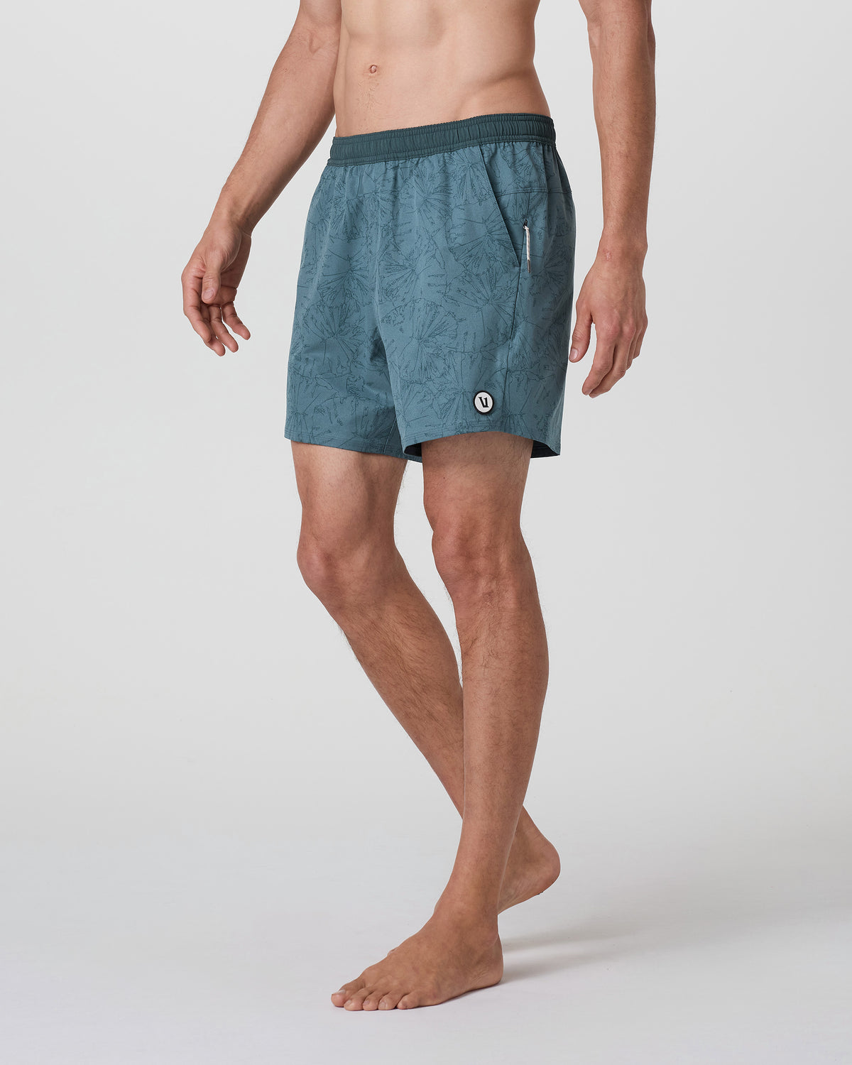 Maverick Volley Short Light Deep Sea Water Lily - Image 4