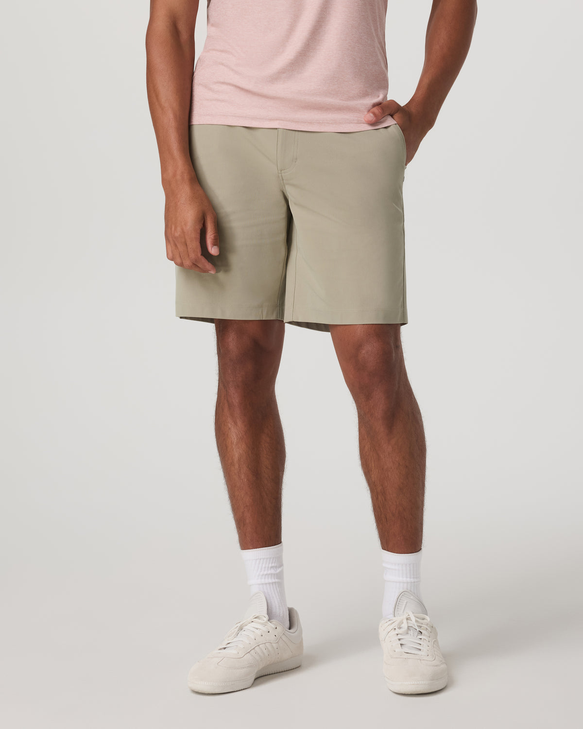 Meta Short 8" Men's Truffle Classic Chino Shorts