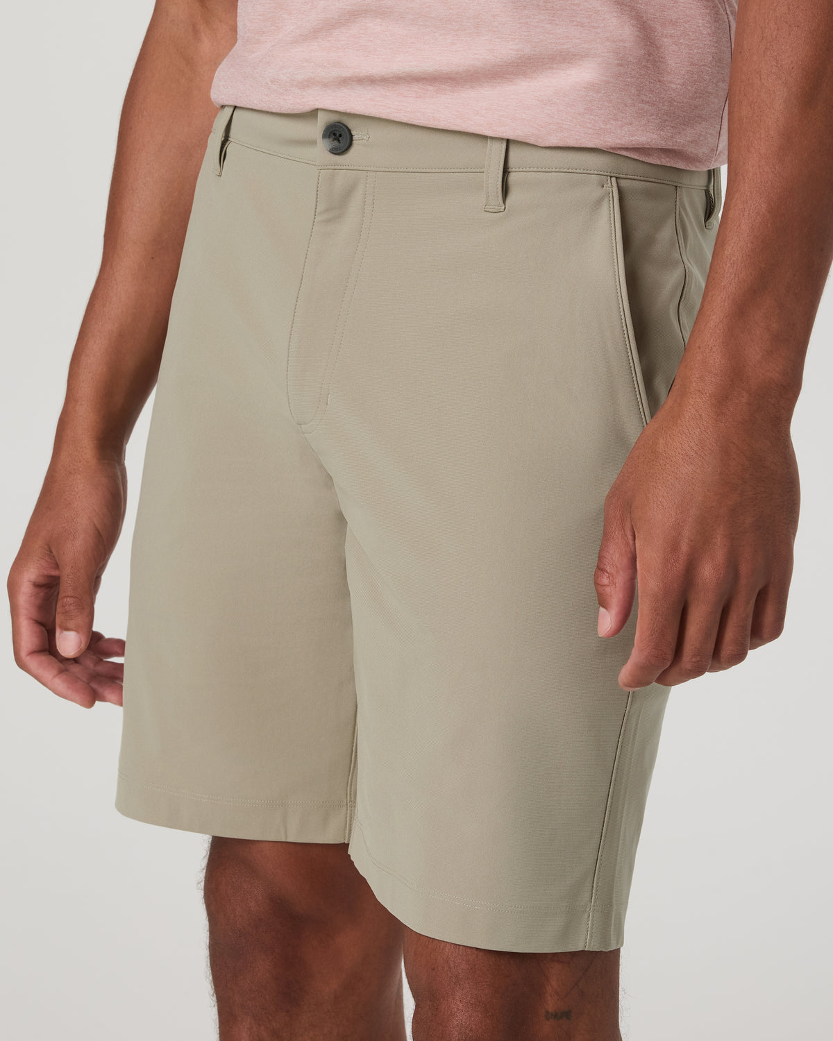 Meta Short 8" Men's Truffle Classic Chino Shorts - Image 2