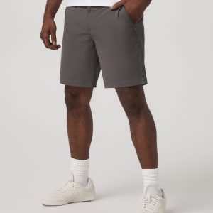 Meta Short 8" Men's Warm Grey Classic Chino Shorts
