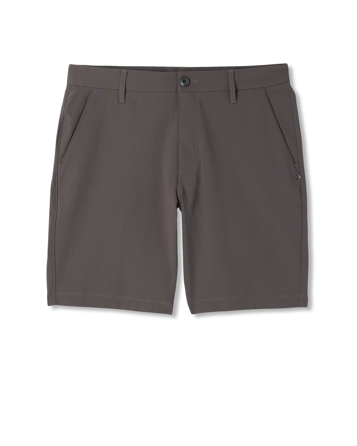 Meta Short 8" Men's Warm Grey Classic Chino Shorts - Image 6