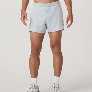 Qualify Short Lined 5" Men's Sky Grey Training Shorts