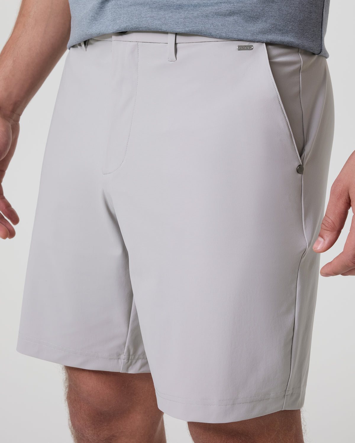 Fleet Chino Short 8" Men's Fog Shorts - Image 2