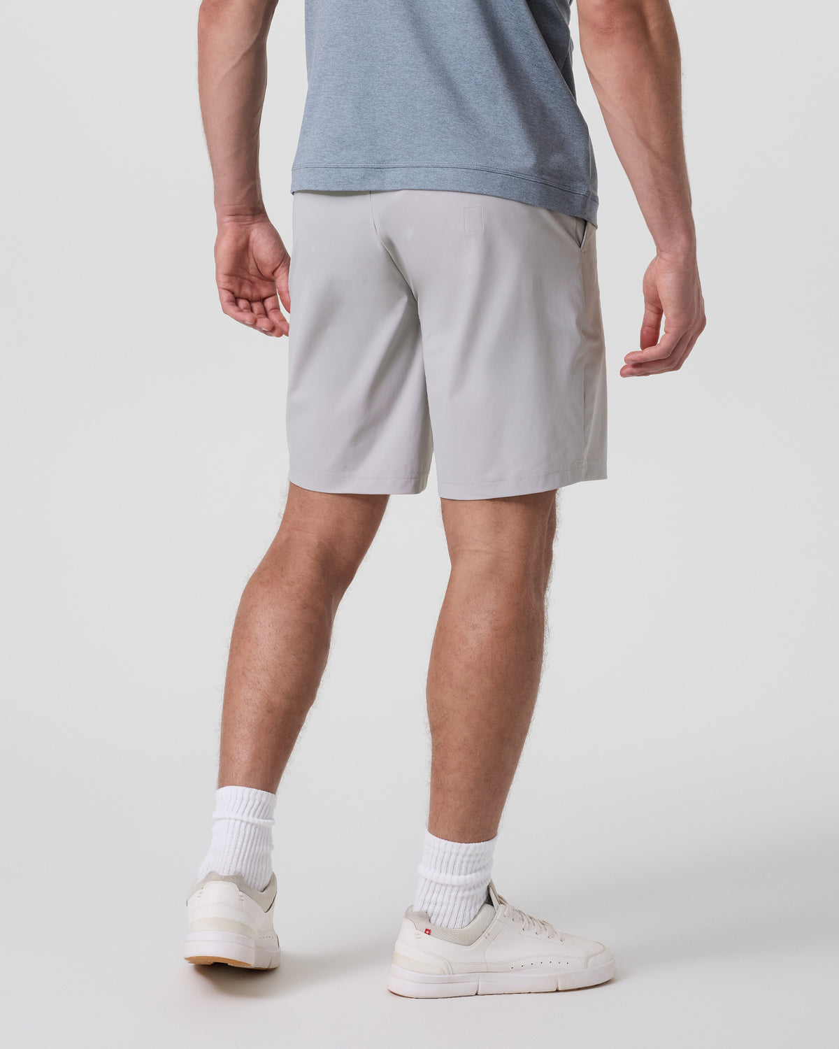 Fleet Chino Short 8" Men's Fog Shorts - Image 5