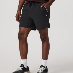 Crosscourt Short Unlined 7" Men's Black Tennis Shorts