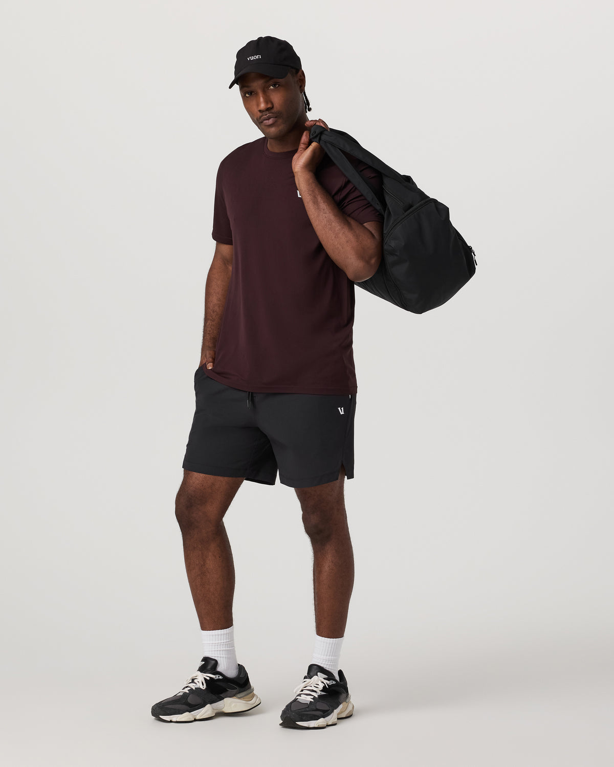 Crosscourt Short Unlined 7" Men's Black Tennis Shorts - Image 4