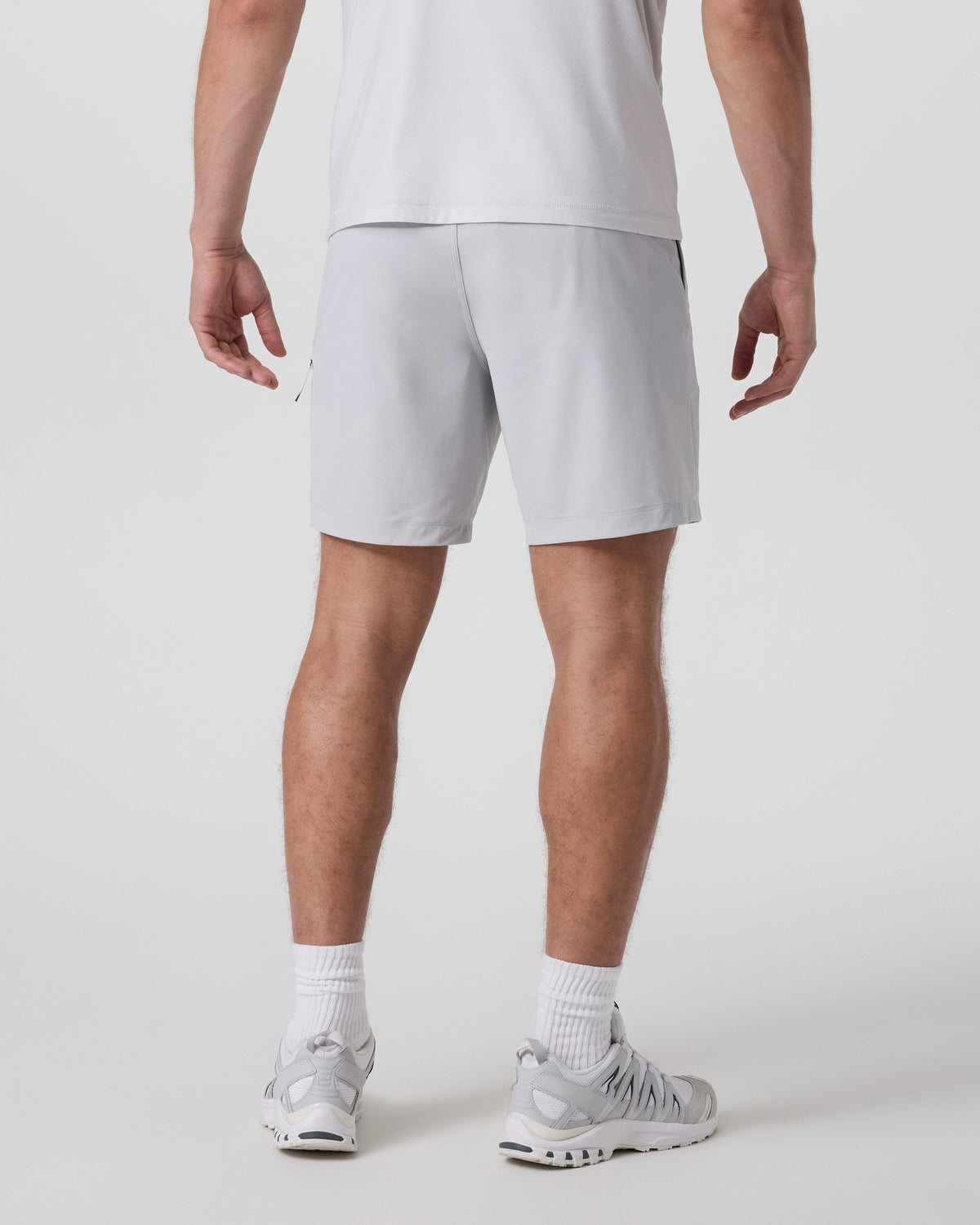 Fleet Sport Short Unlined Classic Fit 7" Sky Grey - Image 3