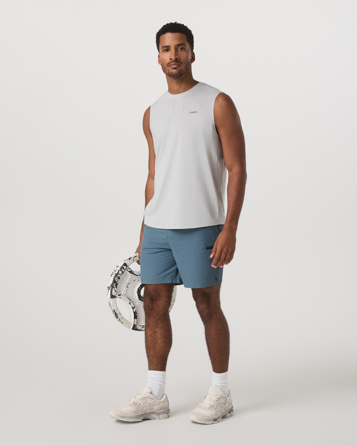 Grafton Short Unlined 7" Men's Training Shorts in Abyss - Image 4