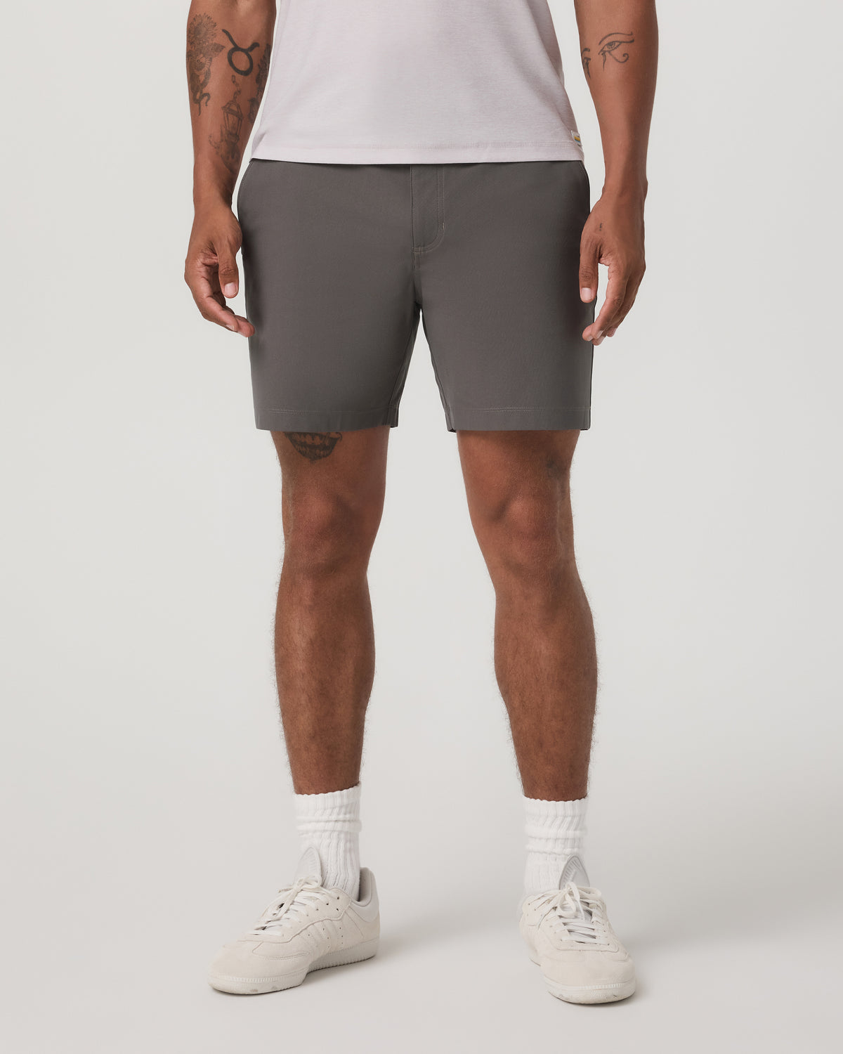 Meta Short 6" Men's Warm Grey Classic Chino Shorts