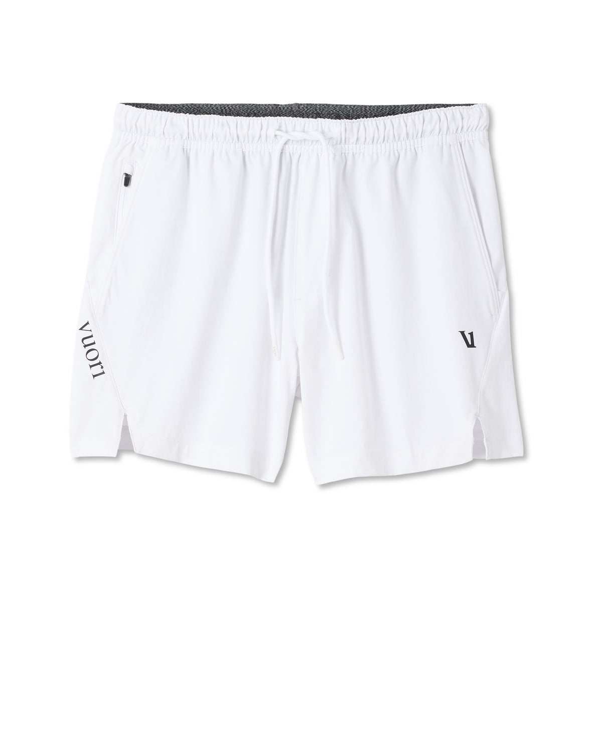 Crosscourt Short Unlined 5" Men's White Tennis Shorts - Image 6