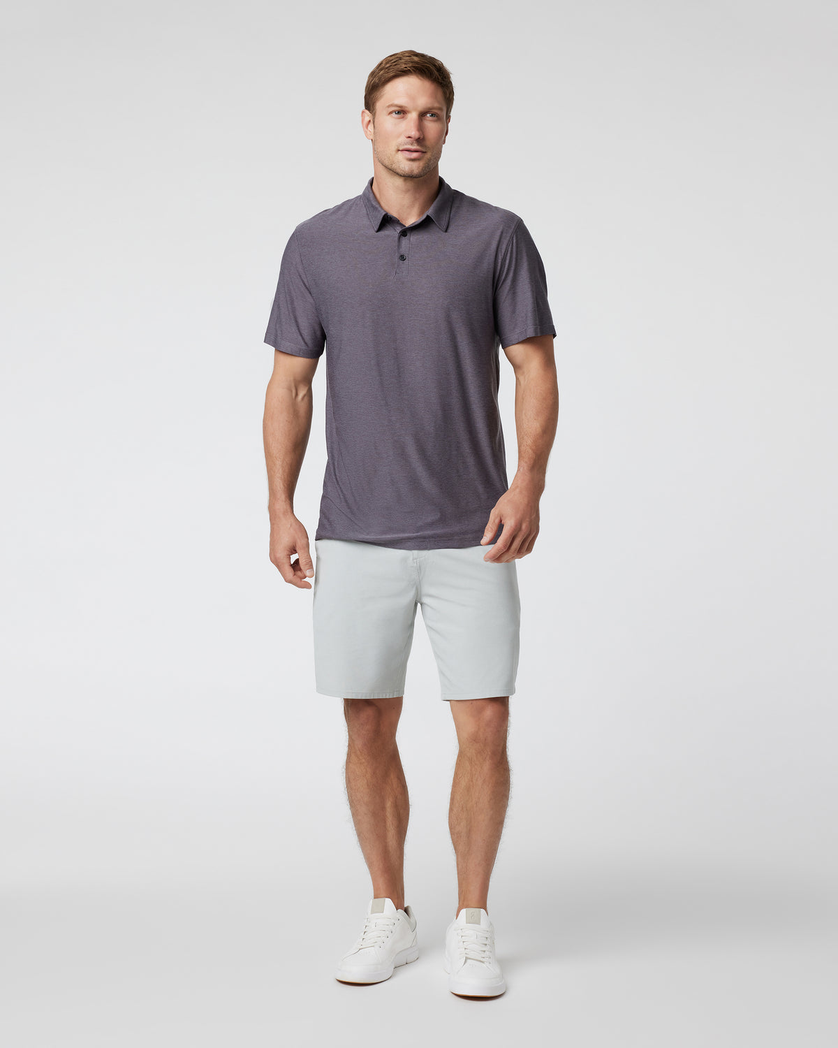Aim Short Men's Sky Grey Tailored Shorts - Image 4