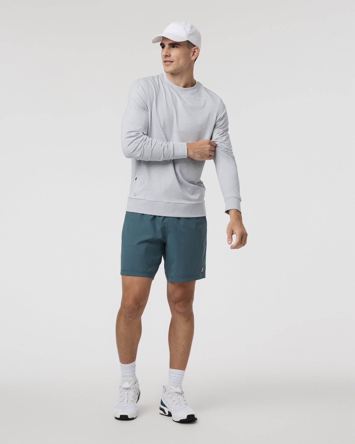 Kore Short Lined 7" Men's Light Deep Sea Athletic Shorts - Image 5