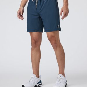 Kore Short Lined 7" Indigo Blue Sport Shorts for Men