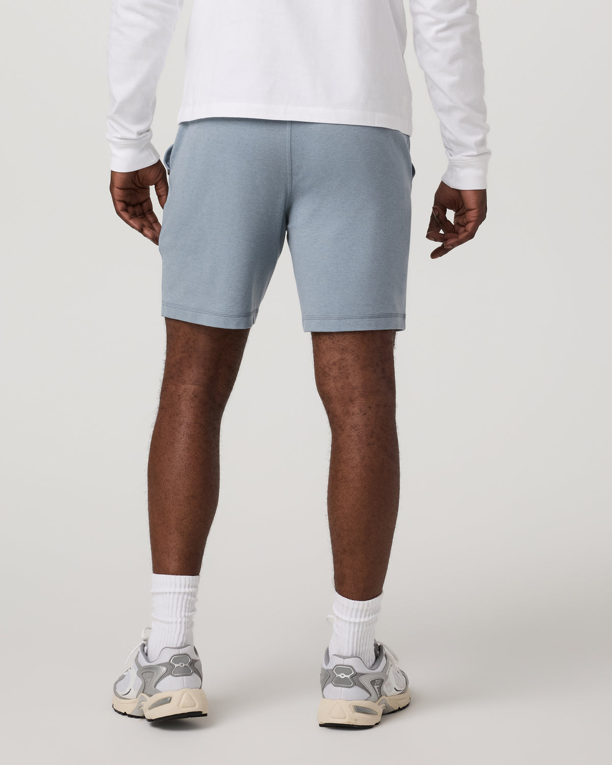 Ponto Performance Short 7" Men's Flint Heather Shorts - Image 4
