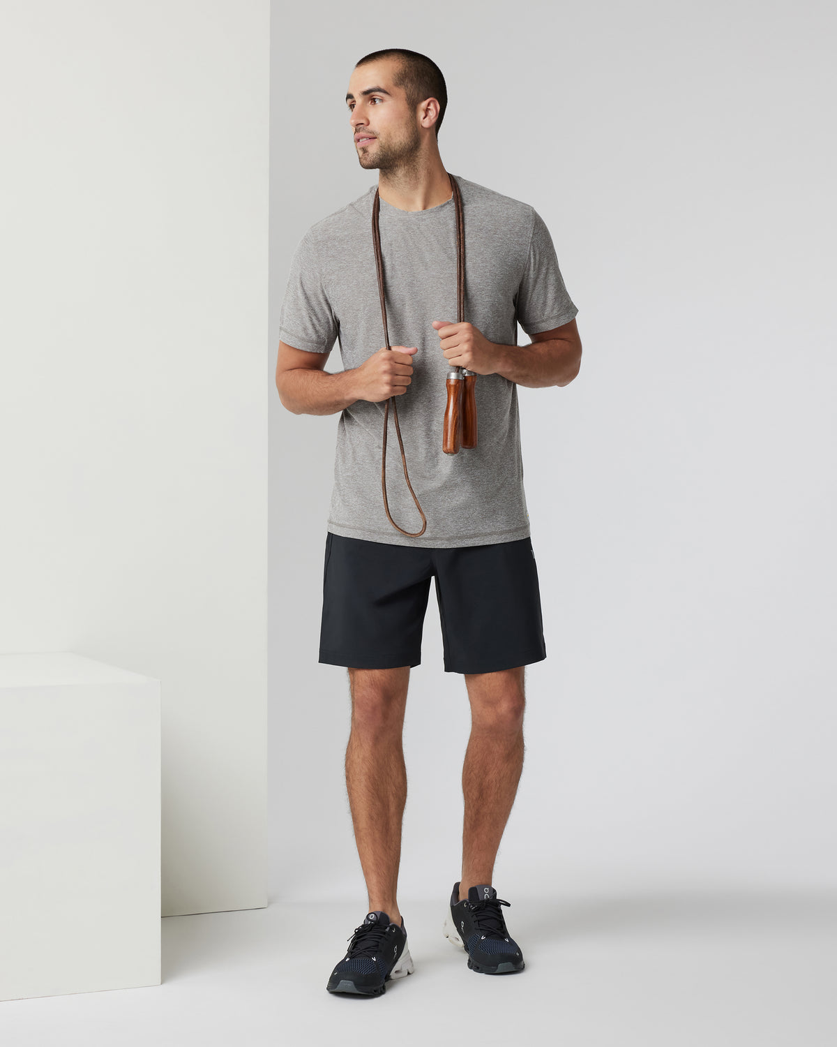 Train Tech Short Men's Black Training Shorts - Image 3