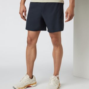 Qualify Run Short Lined 6" Men's Black Run Shorts