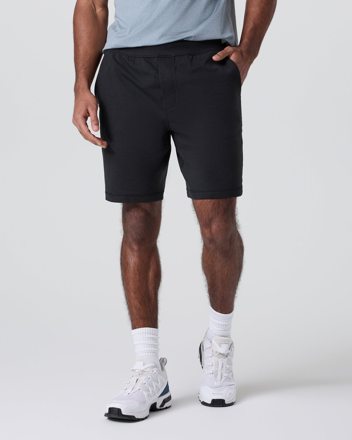 Coronado Short 8" Black Heather