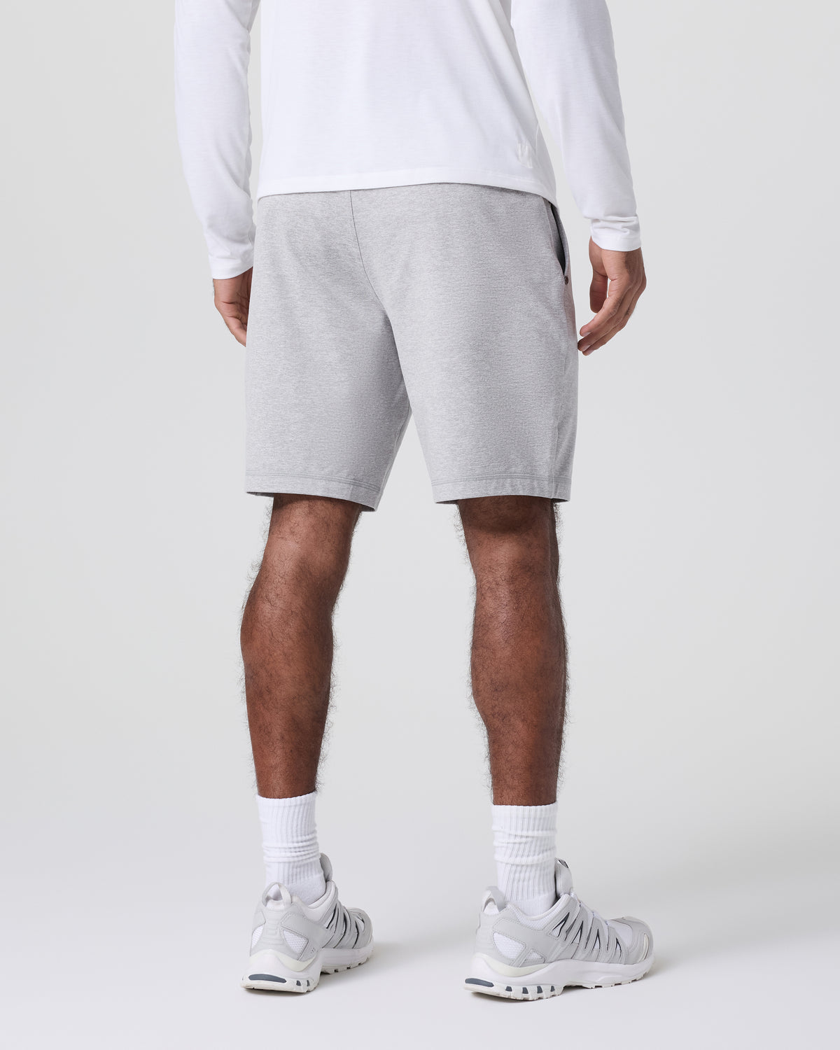 Coronado Short 8" Light Heather Grey - Image 3