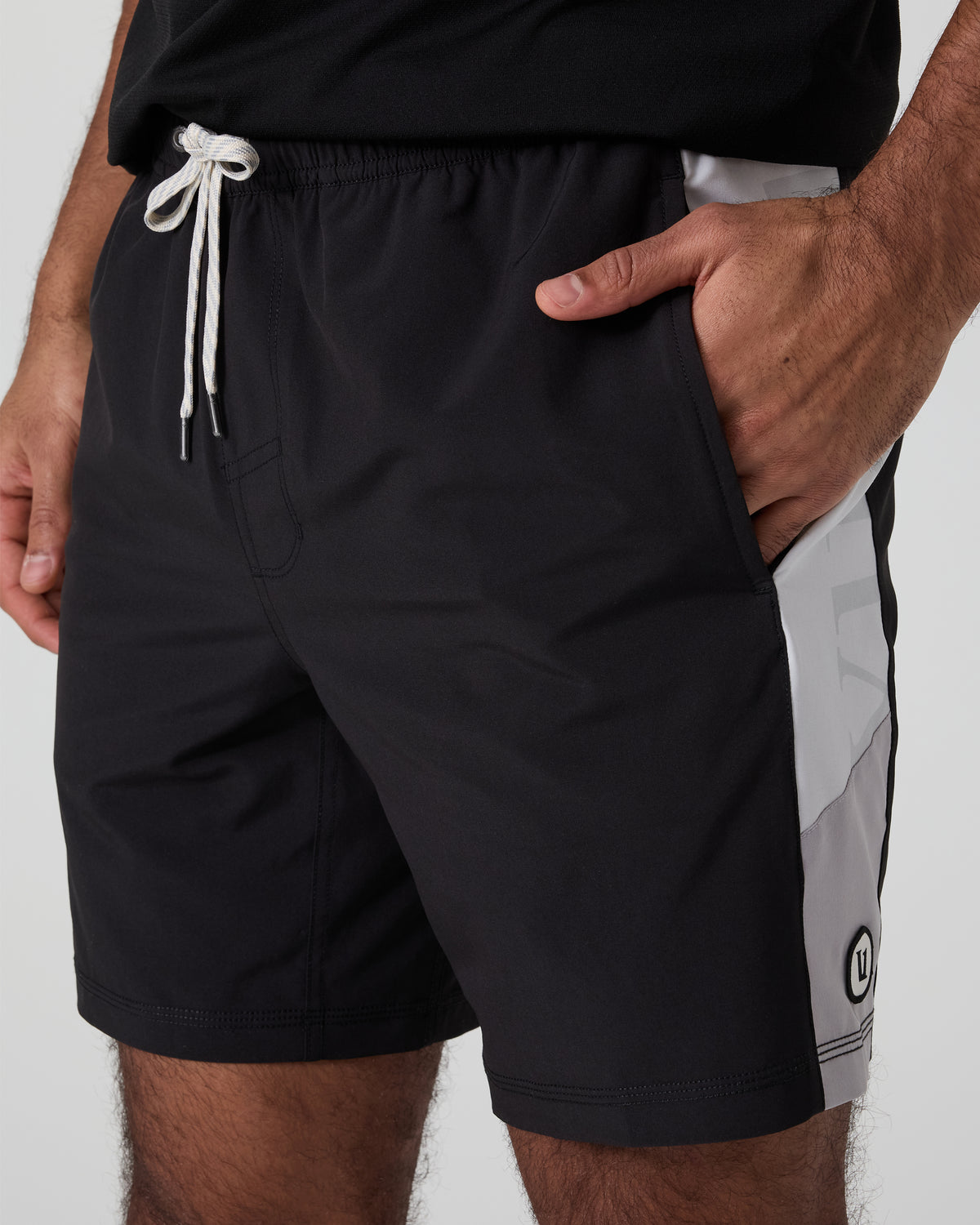 Kore Short X2 Lined Classic Fit 7" Black/Salt/Amethyst Grey - Image 5