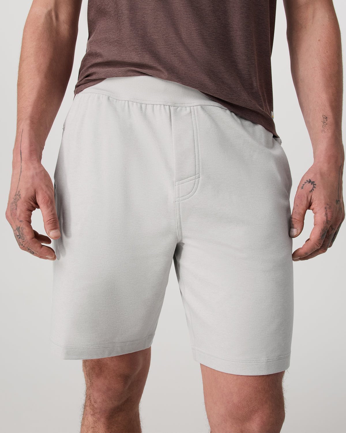 Coronado Short 8" Men's Salt Heather Lounge Bottoms - Image 2