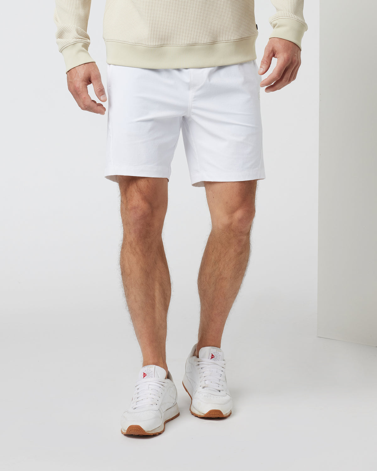 Crosscourt Short Men's White Tennis Shorts - Image 4