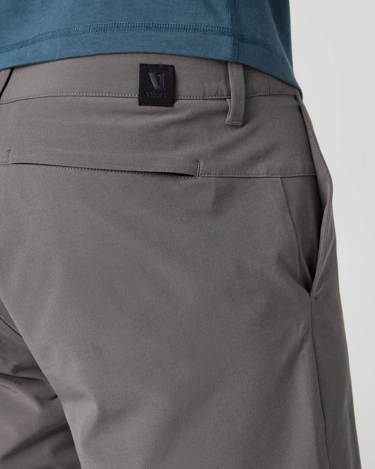 Aim Short Men's Warm Grey Tailored Shorts - Image 3