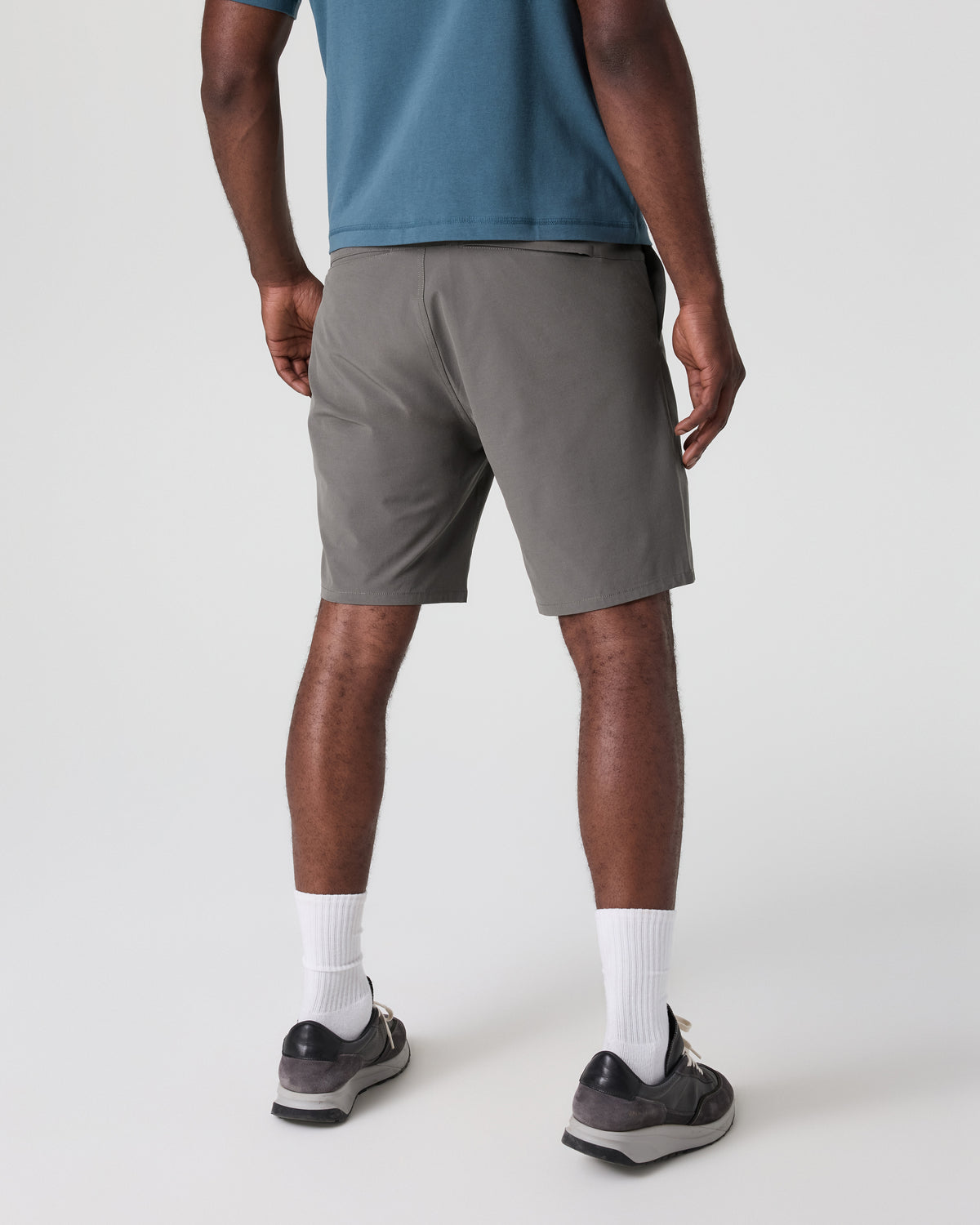 Aim Short Men's Warm Grey Tailored Shorts - Image 4