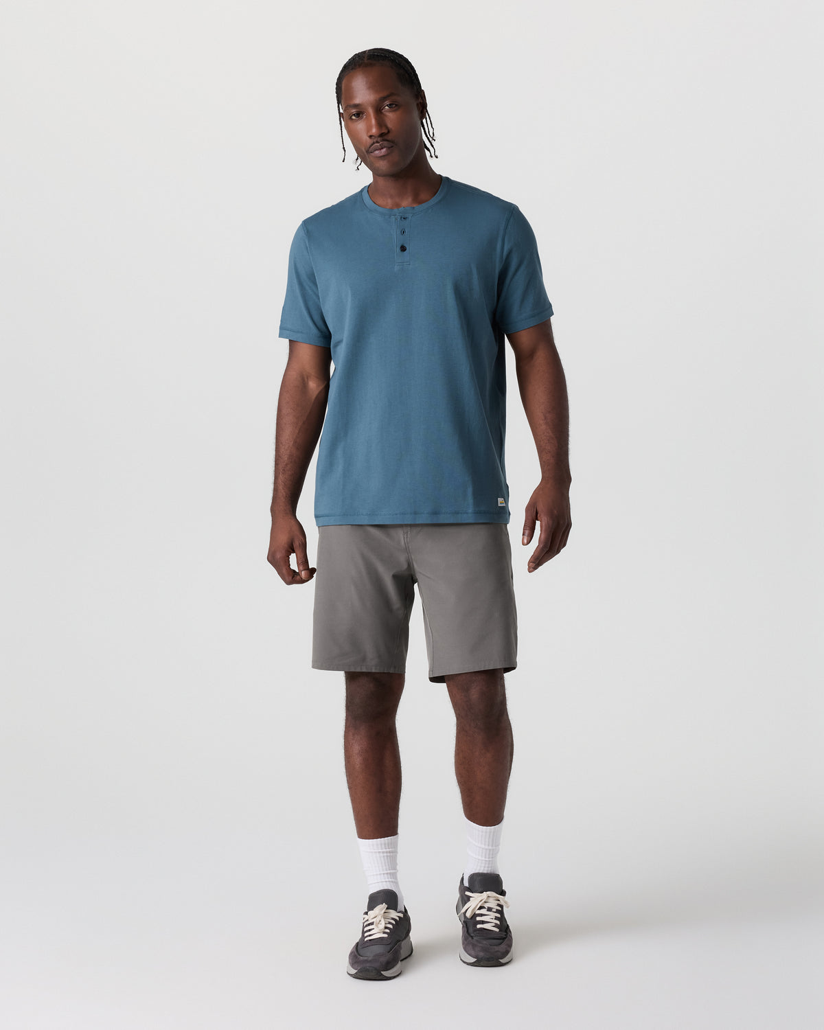 Aim Short Men's Warm Grey Tailored Shorts - Image 5