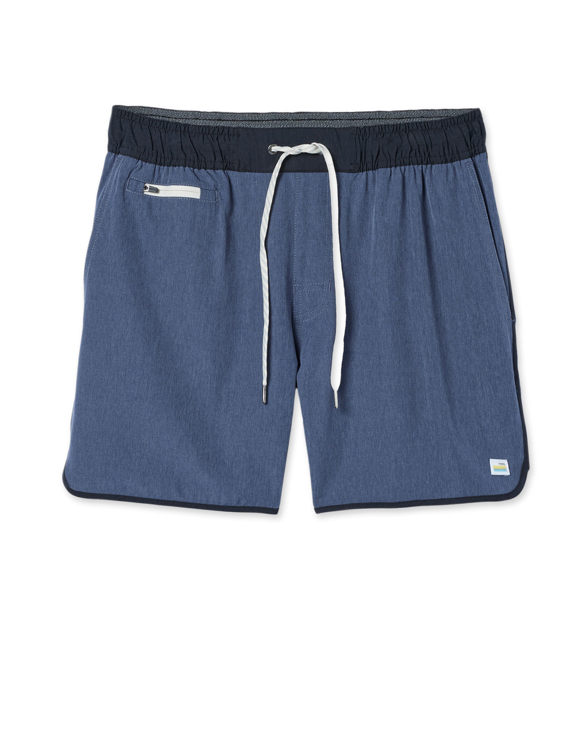 Banks Short 5" Azure Linen Texture - Image 4