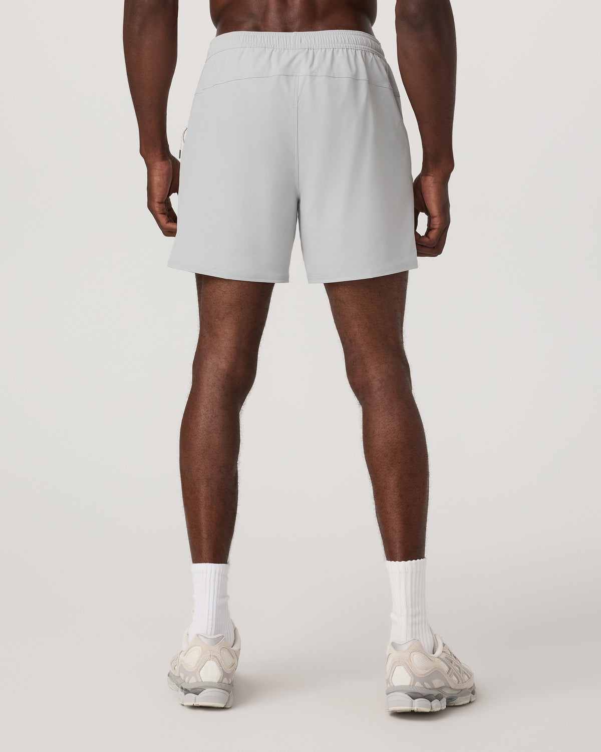 Maverick Volley Short Lined Men's Sky Grey Swim Shorts - Image 4