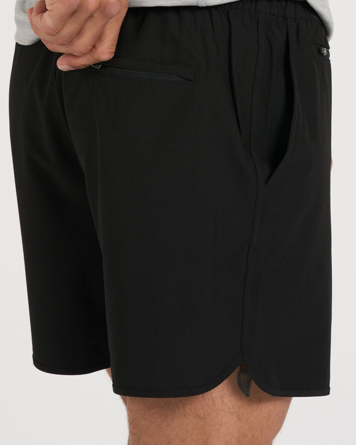 Banks Short 5" Men's Black 5 Inch Shorts - Image 3