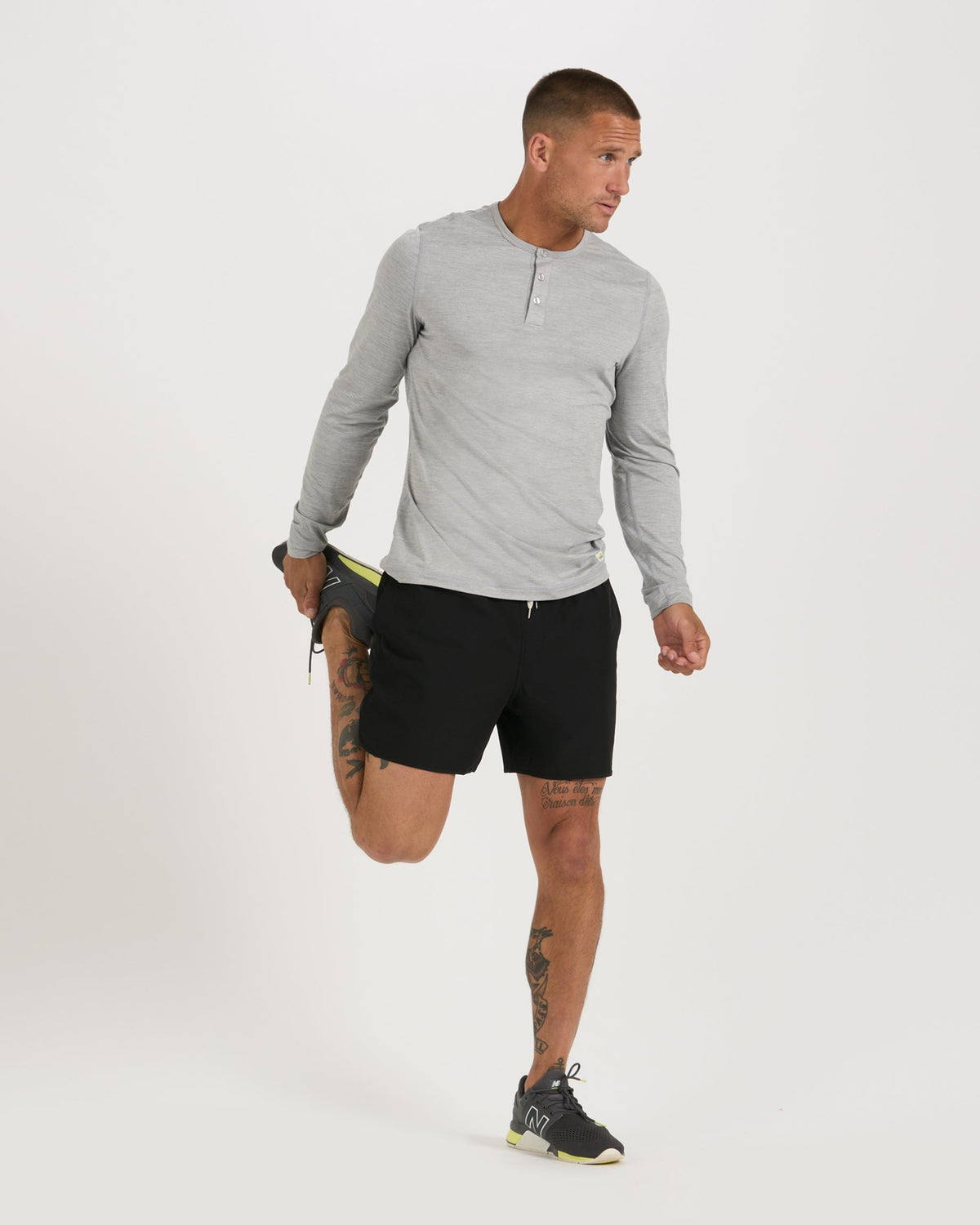 Banks Short 5" Men's Black 5 Inch Shorts - Image 4