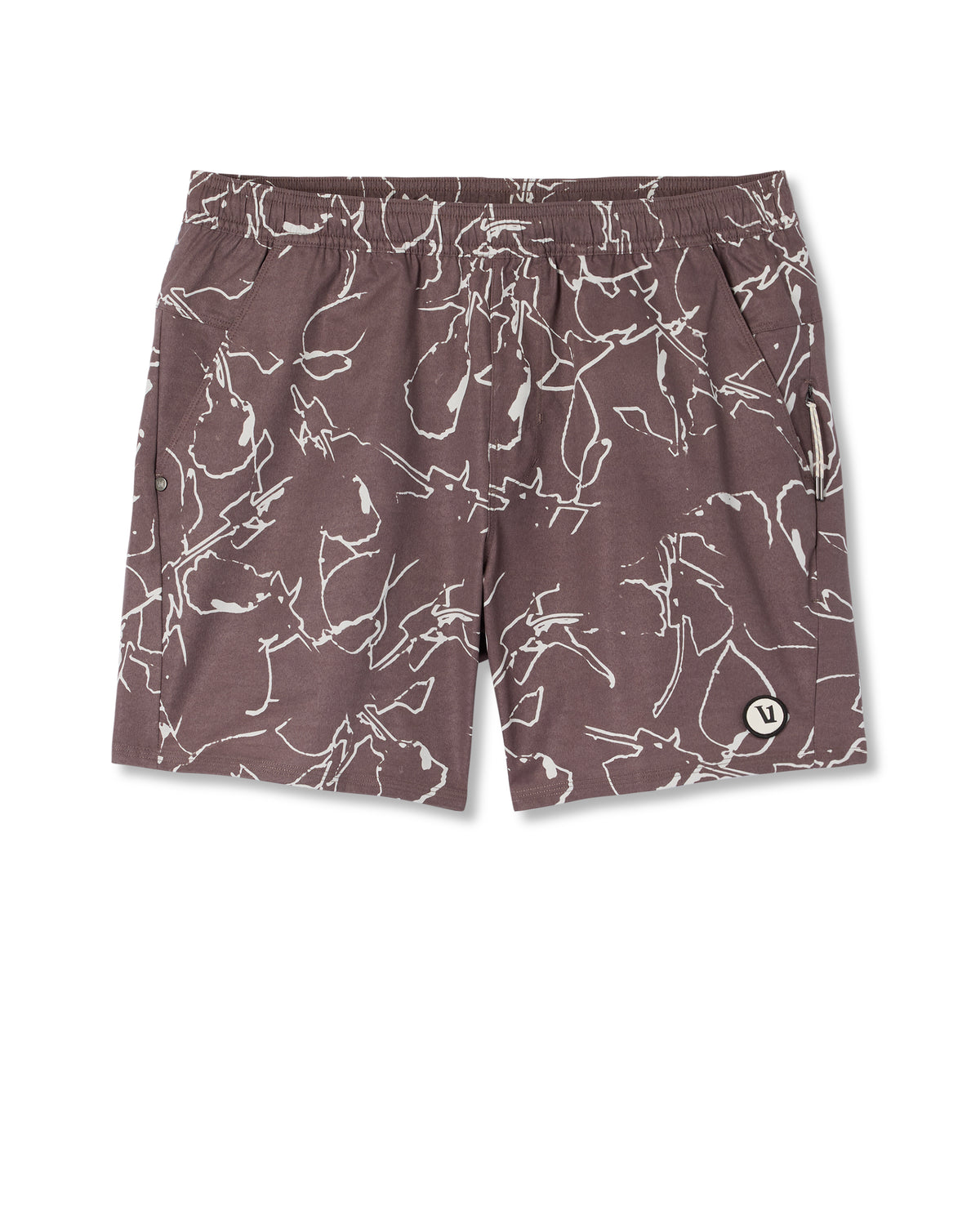 Maverick Volley Short Lined Men's Huckleberry Shorts - Image 6