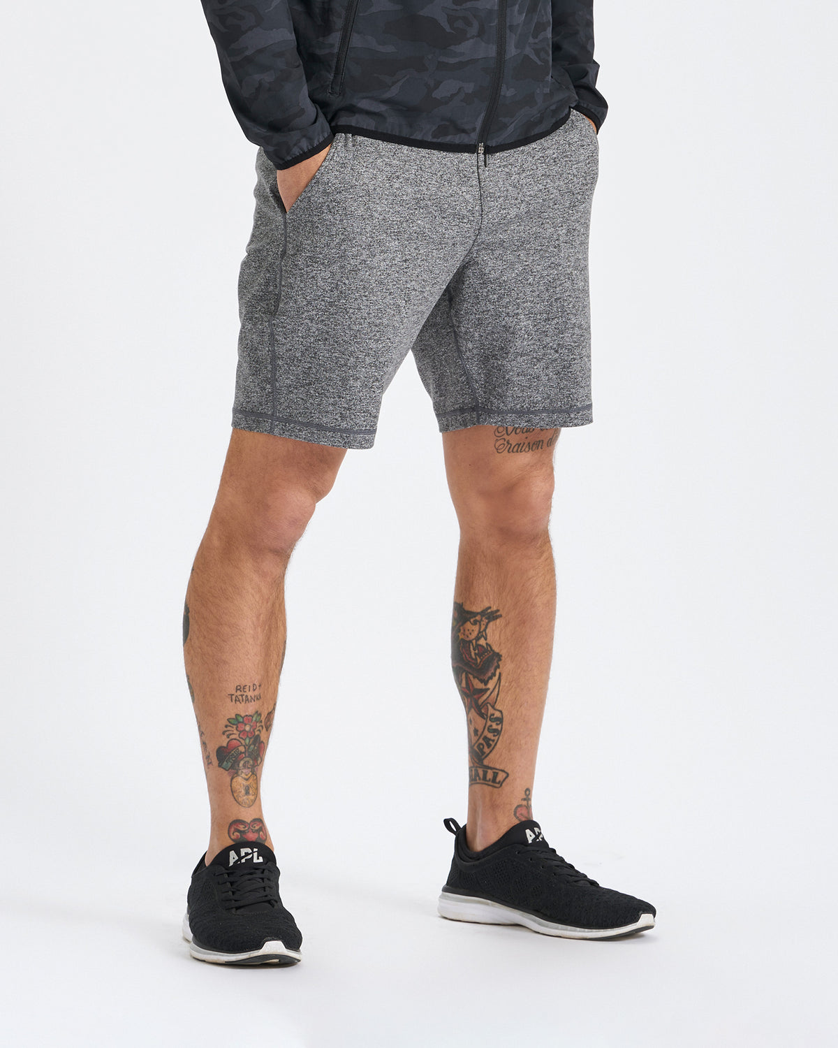 Ponto Short Men's Soft Heather Grey Shorts