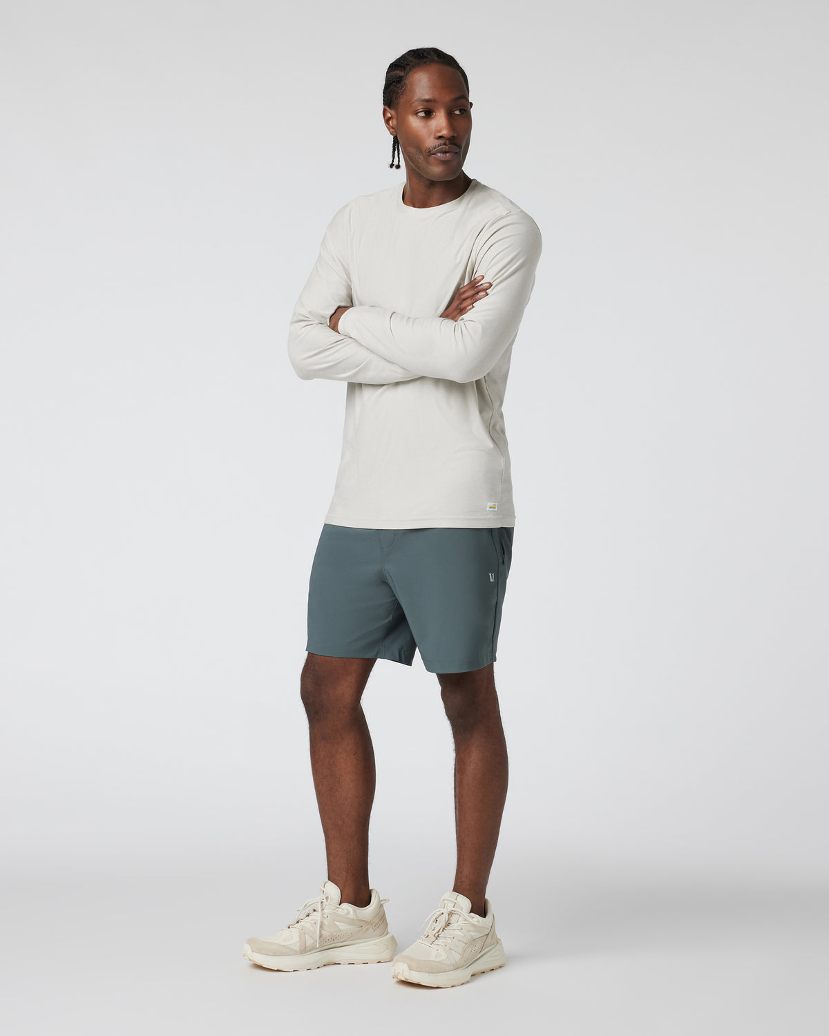 Train Tech Short Men's Smoked Beryl Training Shorts - Image 3