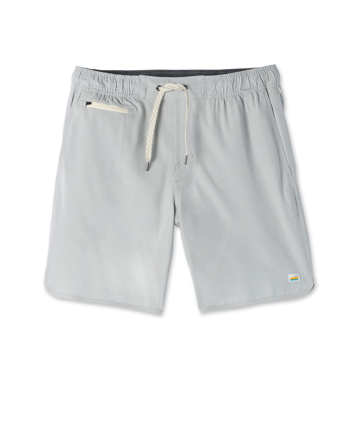 Banks Short Sky Grey Linen Texture Active Shorts - Image 6