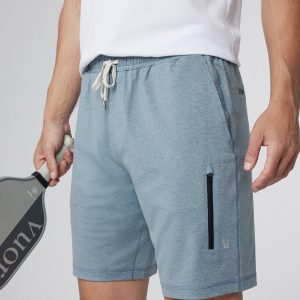 Sunday Performance Short 8.5" Dusty Blue Heather
