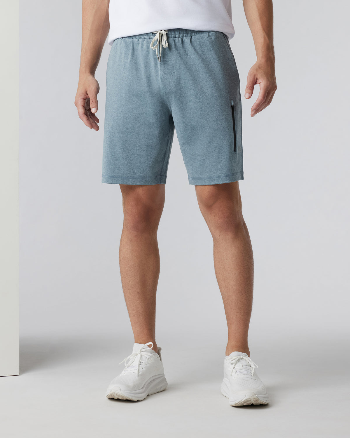 Sunday Performance Short 8.5" Dusty Blue Heather - Image 3