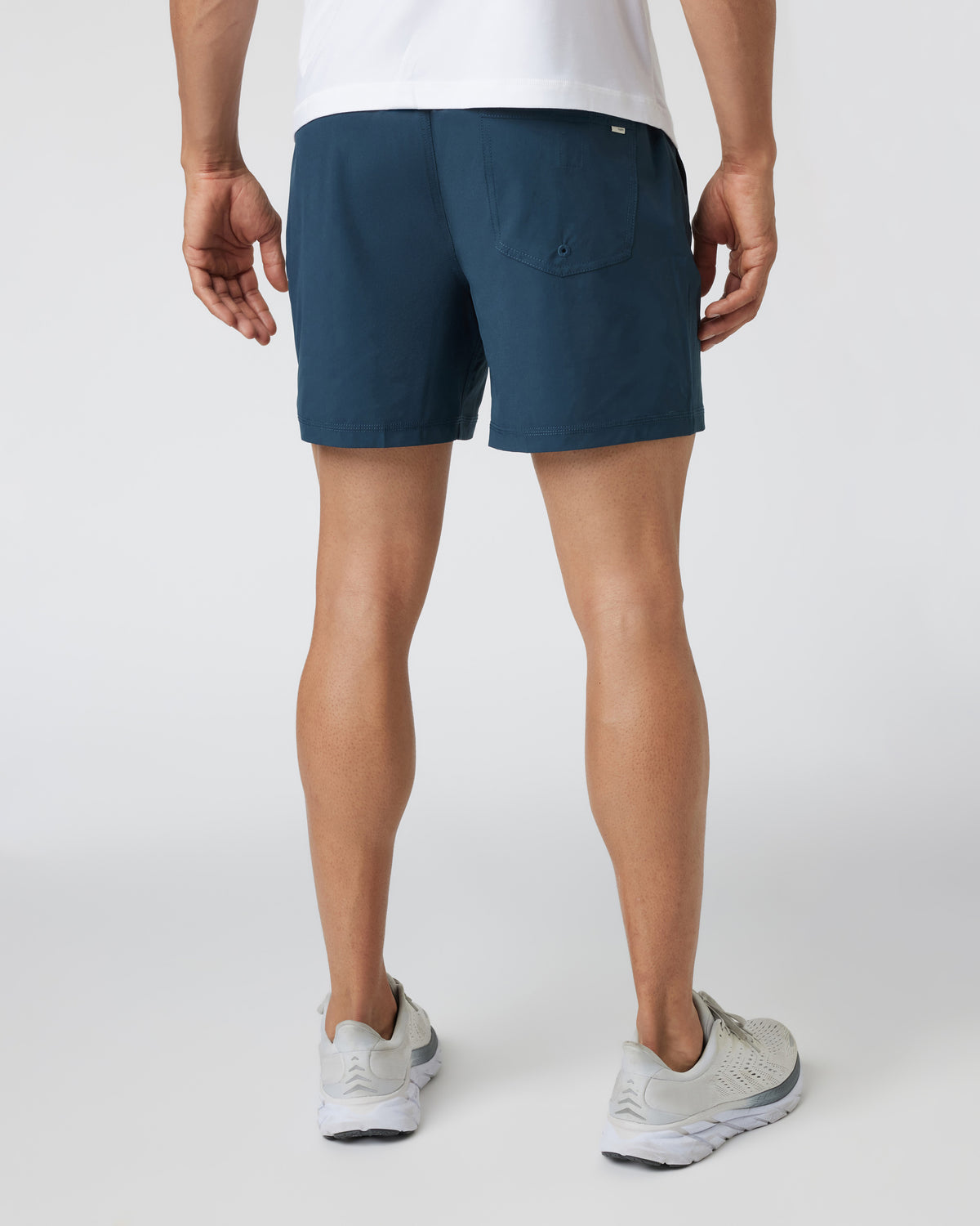 Kore Short Lined 5" Men's Indigo Athletic Shorts - Image 3