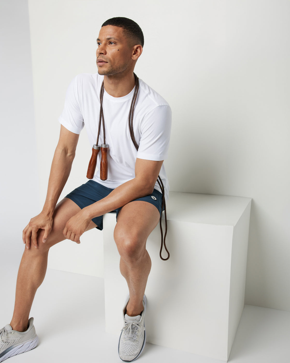 Kore Short Lined 5" Men's Indigo Athletic Shorts - Image 5