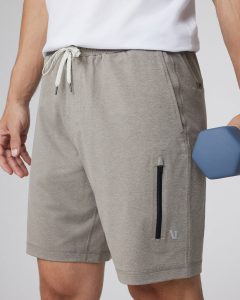 Sunday Performance Short 8.5" Mocha Heather