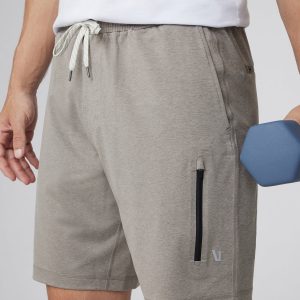 Sunday Performance Short 8.5" Mocha Heather
